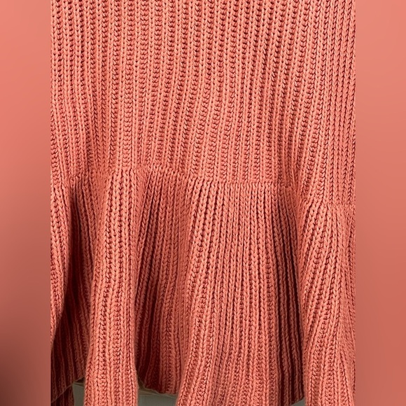 Free People Layer Cake Trapeze Turtleneck Sweater Size Small - Picture 10 of 12